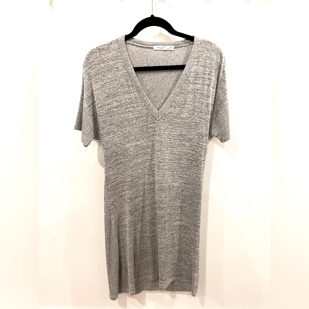Rag & bone dress soft grey fabric s/p